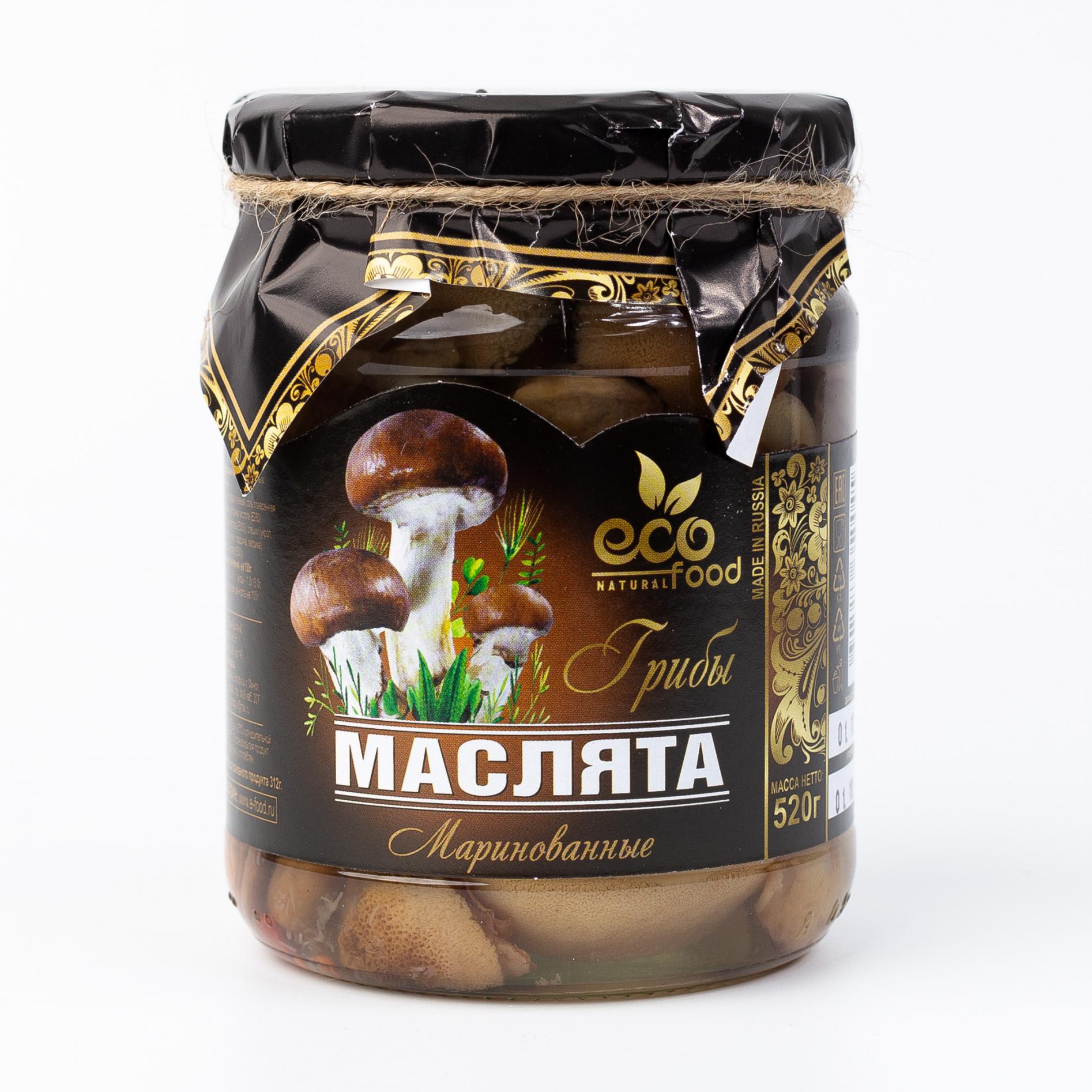 Грибы маслята, Eco food