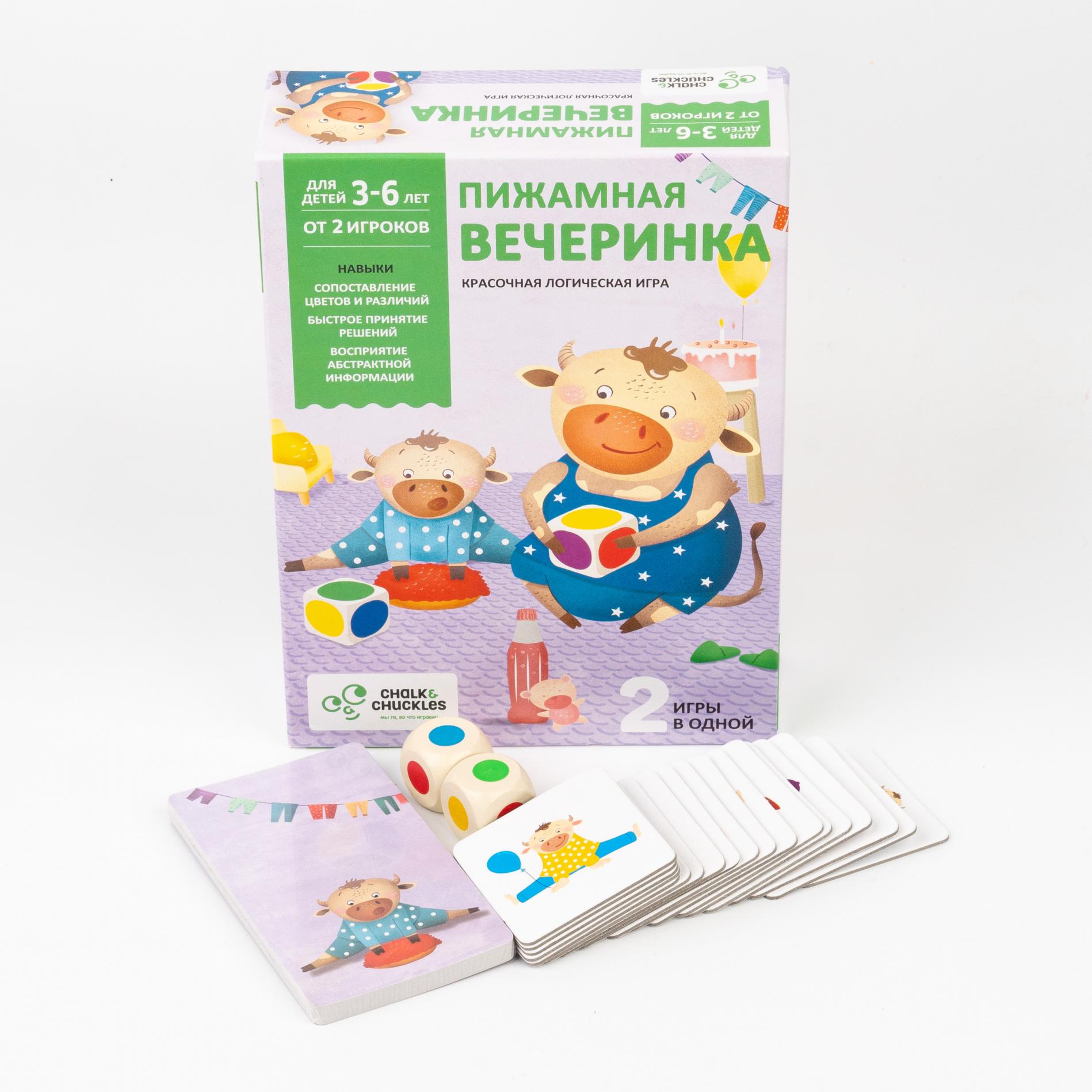 Настольная игра Пижамная вечеринка